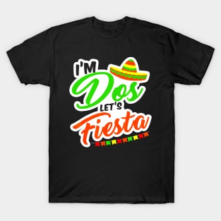 Im Dos Taco Twosday 2nd Birthday Gift T-Shirt